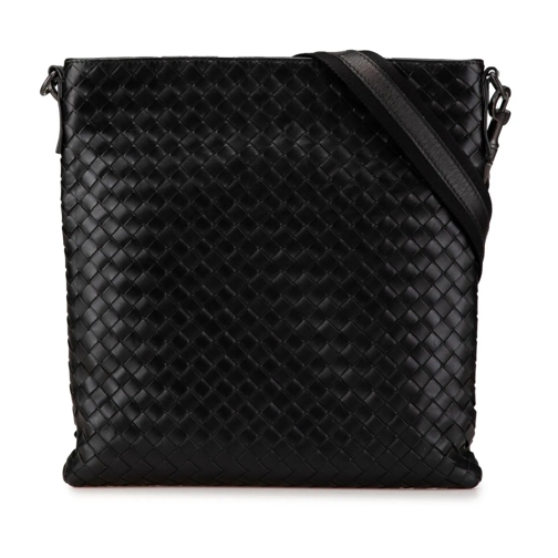 Bottega Veneta Sac à bandoulière 2012-2024 Leather Intrecciato Crossbody schwarz (Image 2)