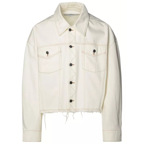 A.P.C. Ivory Cotton Jacket White 