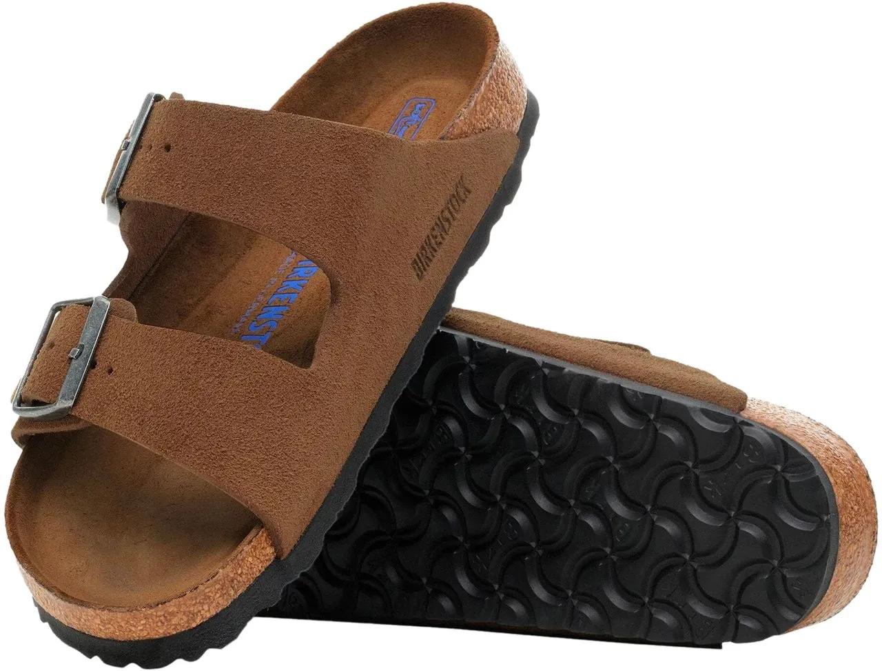 Thumbnail - Birkenstock Sandalen - Brown Calfskin Arizona Sandals With Adjustable Str - Gr. 43 (EU) - in Braun - für Damen