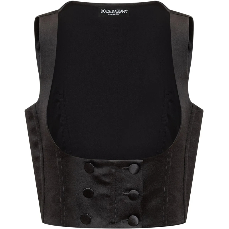 Dolce&Gabbana Blazer Gilet schwarz
