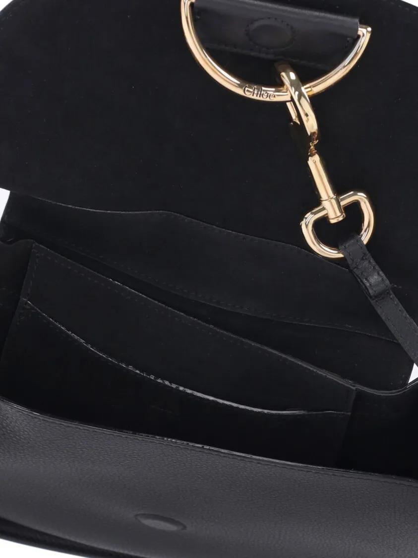 Chloé Hobo bags "Ride" Shoulder Bag – Black in zwart