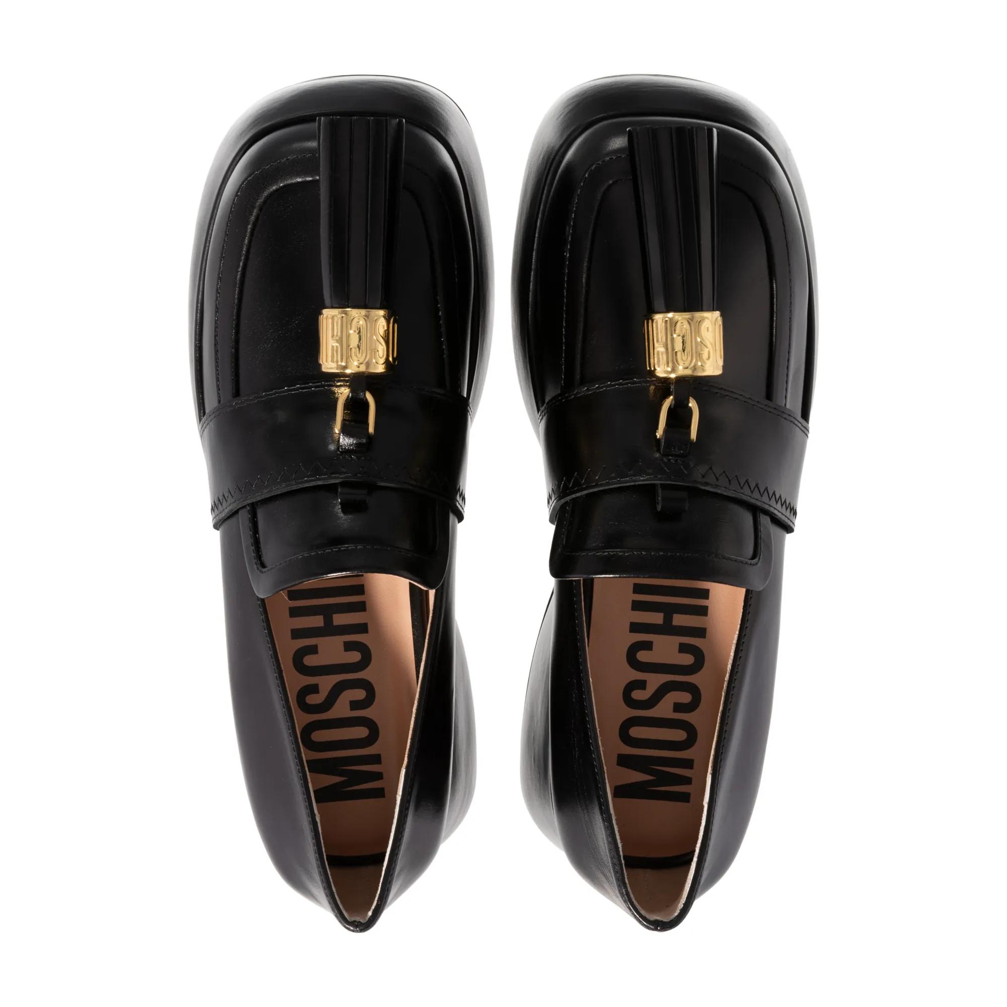 Thumbnail - Moschino Loafer - Metal Tassel - Gr. 39 (EU) - in Schwarz - für Damen