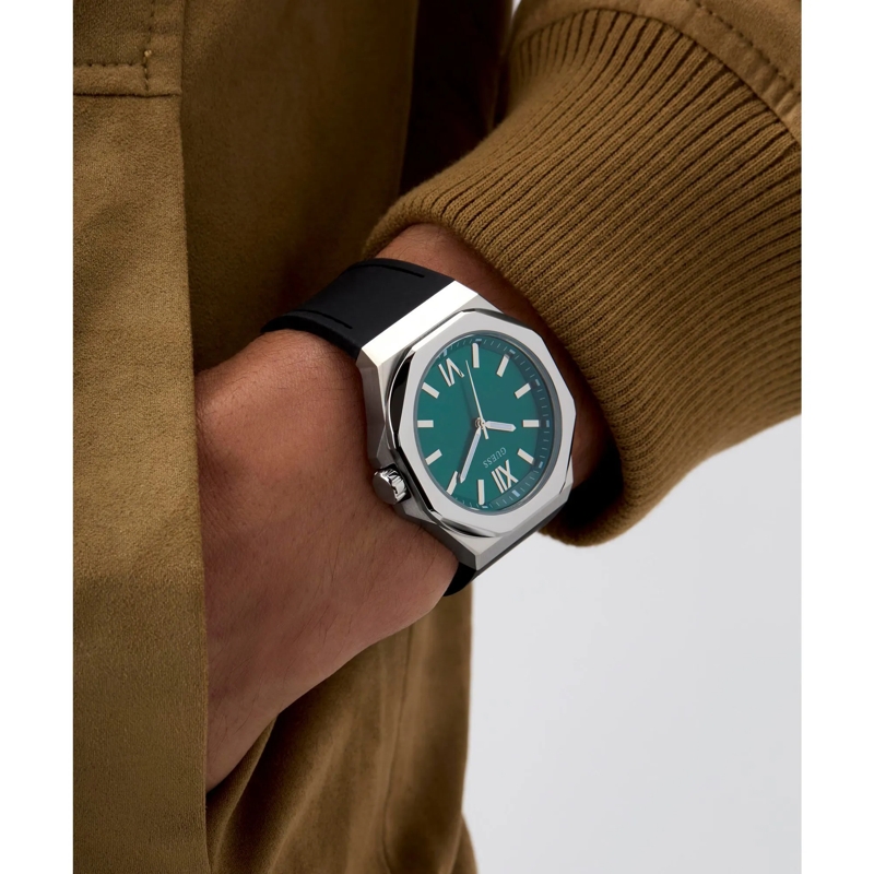 Guess Quarzuhr Quartz Analog Emperor silber(Image 5)