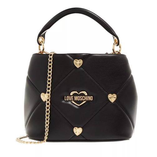 Love Moschino Jewel Heart Nero Crossbody Bag