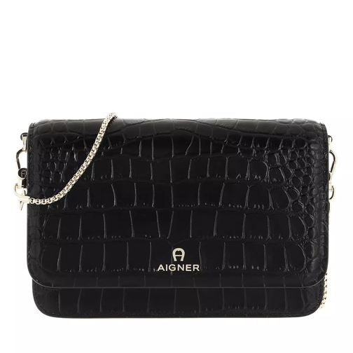 AIGNER Fashion Wallet Black Portemonnee Aan Een Ketting