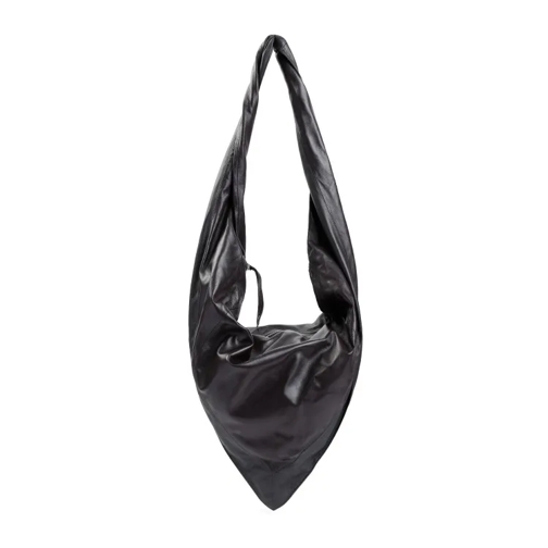 Lemaire Scarf Shoulder Bag Black Schoudertas