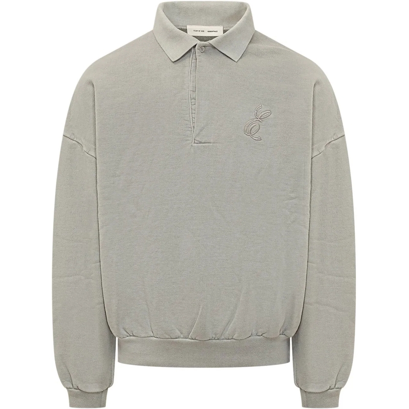 FEAR OF GOD  Felpa Polo grau