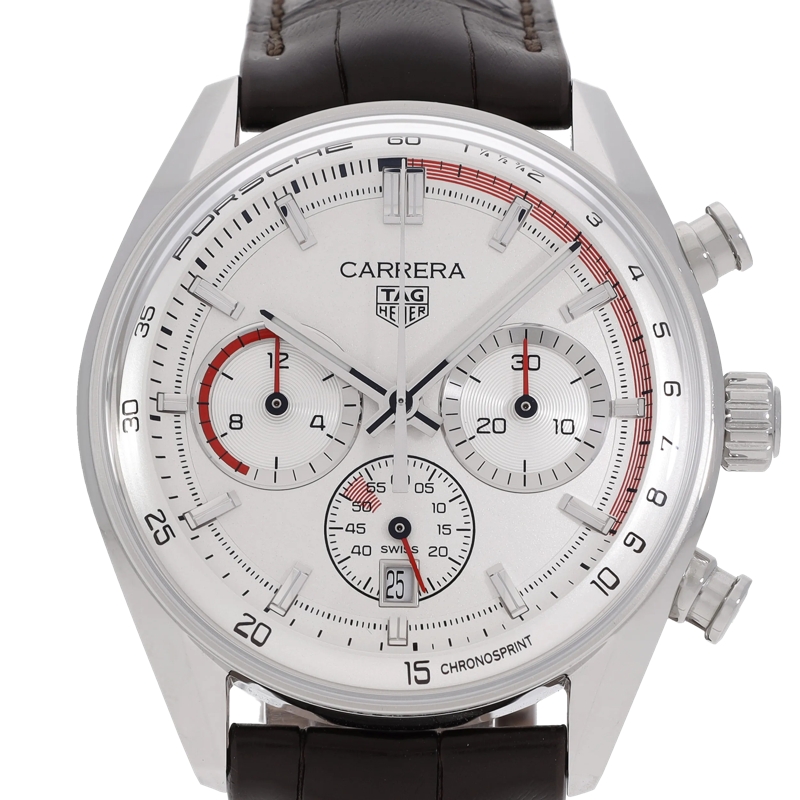 TAG Heuer Automatisch Horloge Carrera Silber