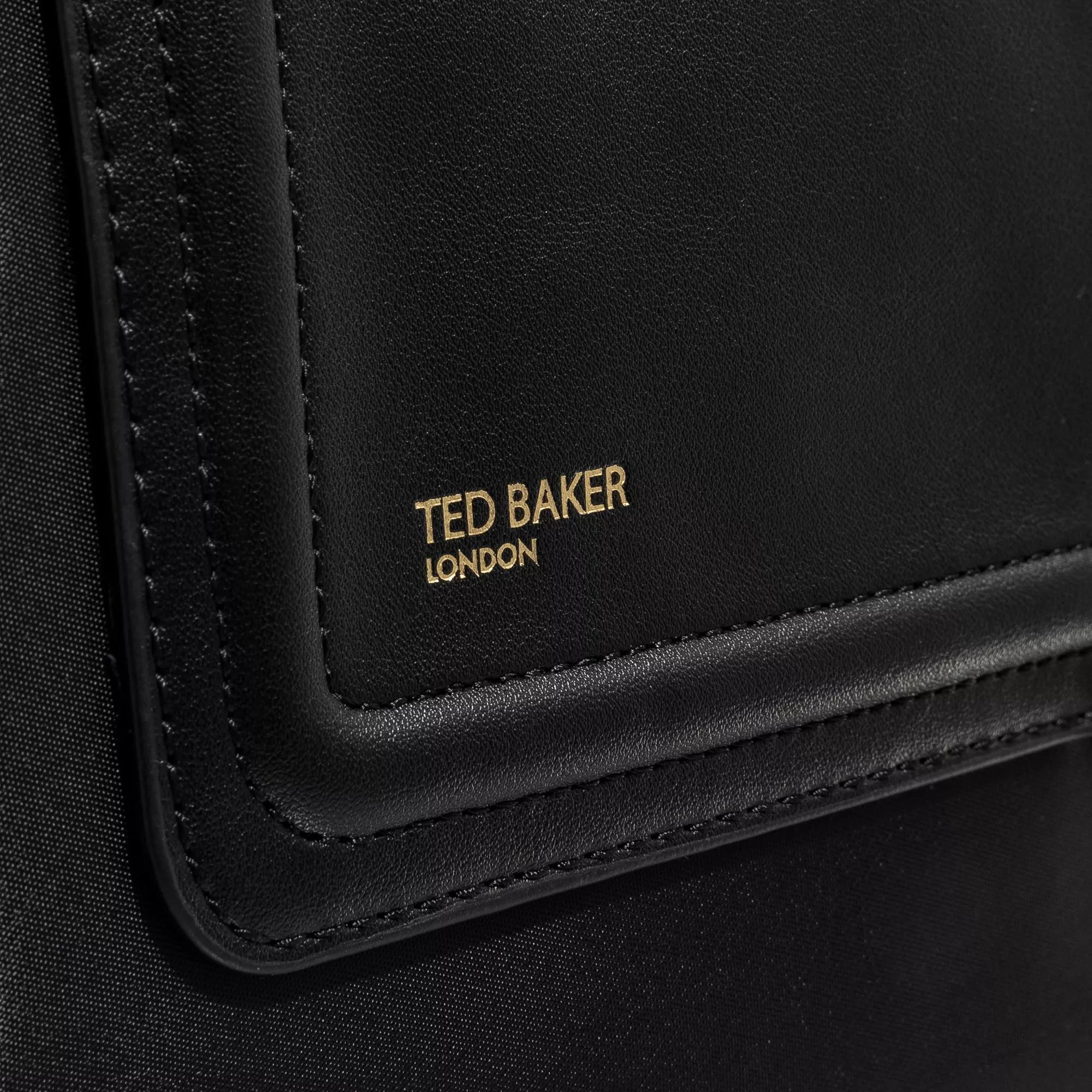 Ted Baker Shoppers Voyaage Zip Top Tote Bag in zwart