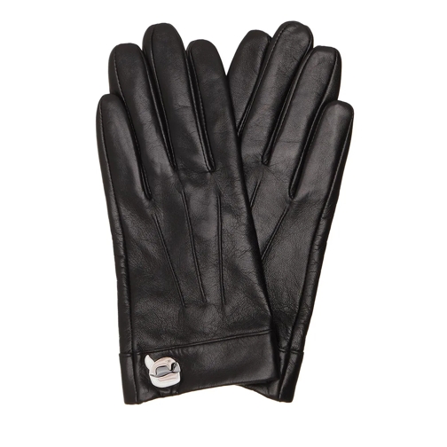 Karl Lagerfeld Handschoen K/Ikonik 2.0 Leather Ff Glove Black