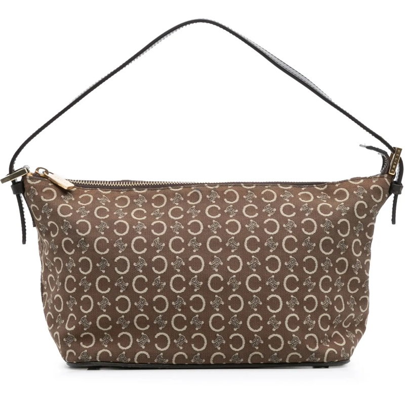 Celine Schultertasche C Macadam Canvas Shoulder Bag braun