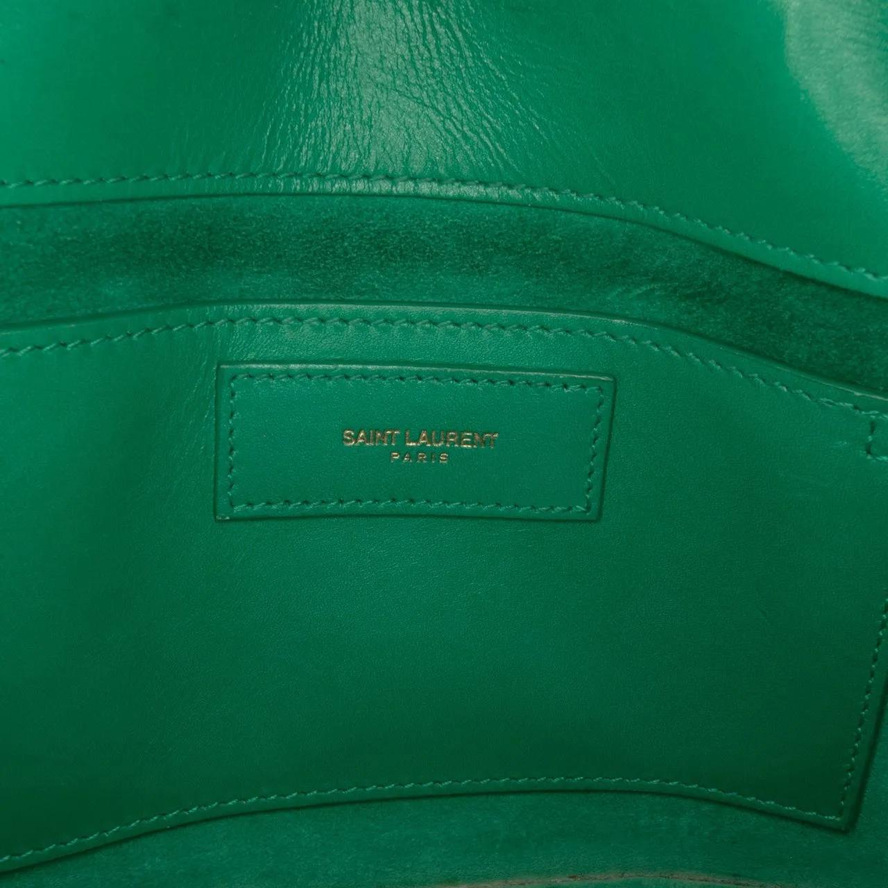 Thumbnail - Saint Laurent Hobo Bags - Small Leather Betty Crossbody - Gr. unisize - in Grün - für Damen