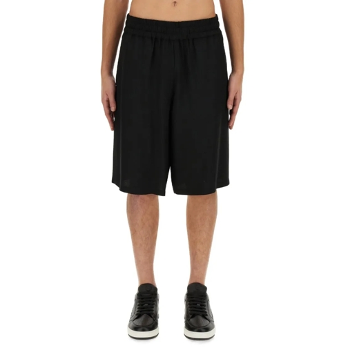 Moschino Legere Shorts Knee-Length Bermuda Shorts Black