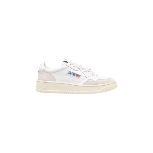 Autry International Sneakers Medalist Low Women (off white) LEAT/SUEDE WHITE LEAT/SUEDE WH lage-top sneaker