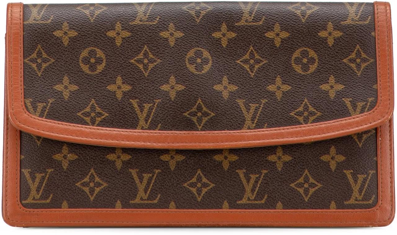 Louis Vuitton Clutches - Monogram Pochette Dame GM - Gr. unisize - in Braun - für Damen