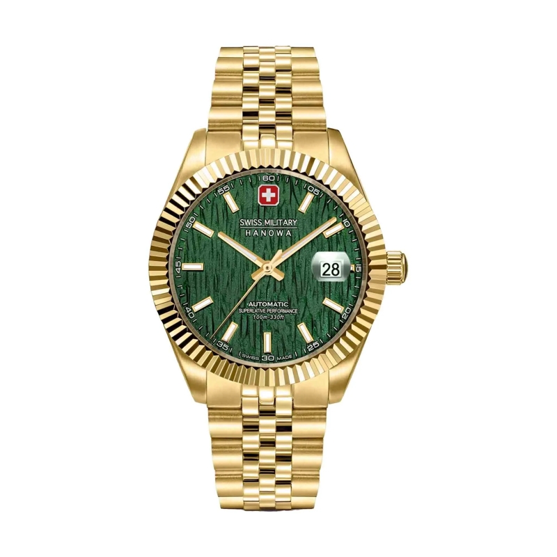 Swiss Military Hanowa Automatikuhr Automatikuhr Master Diligenter gold