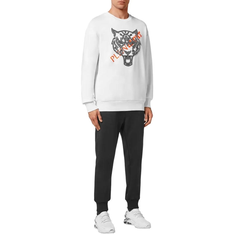 Plein Sport Top Sweatshirt Tiger weiss(Image 4)