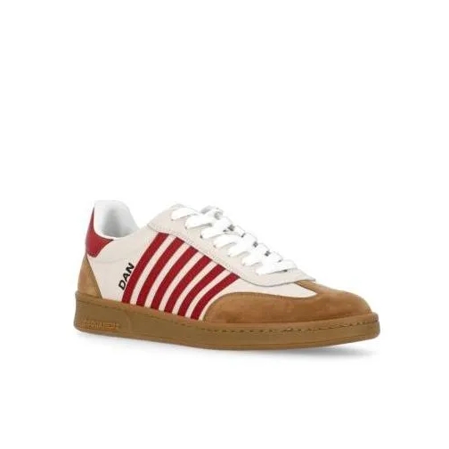 Dsquared2 Boxer Sneakers Brown Low-Top Sneaker