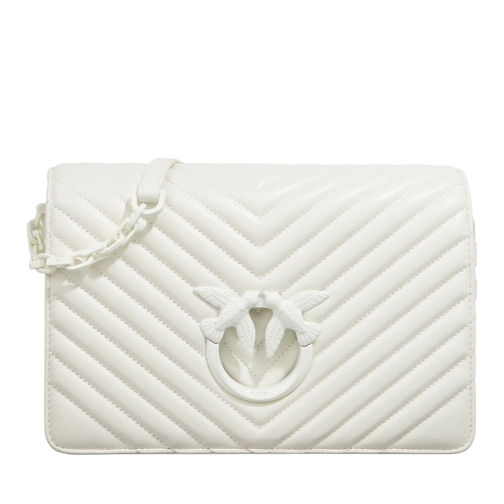 PINKO Love Click Classic White Borsetta a tracolla