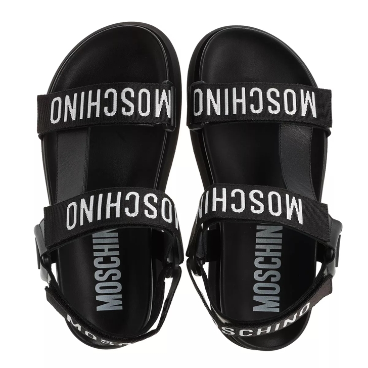 Moschino Moschino Sandals Nero Bianco Sandal