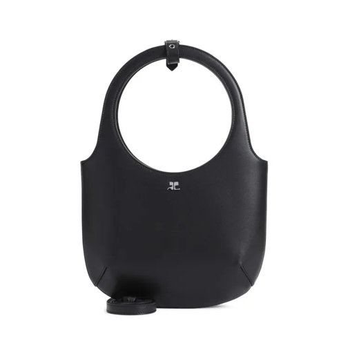 Courrèges Holy Leather Bag Black Sac à bandoulière