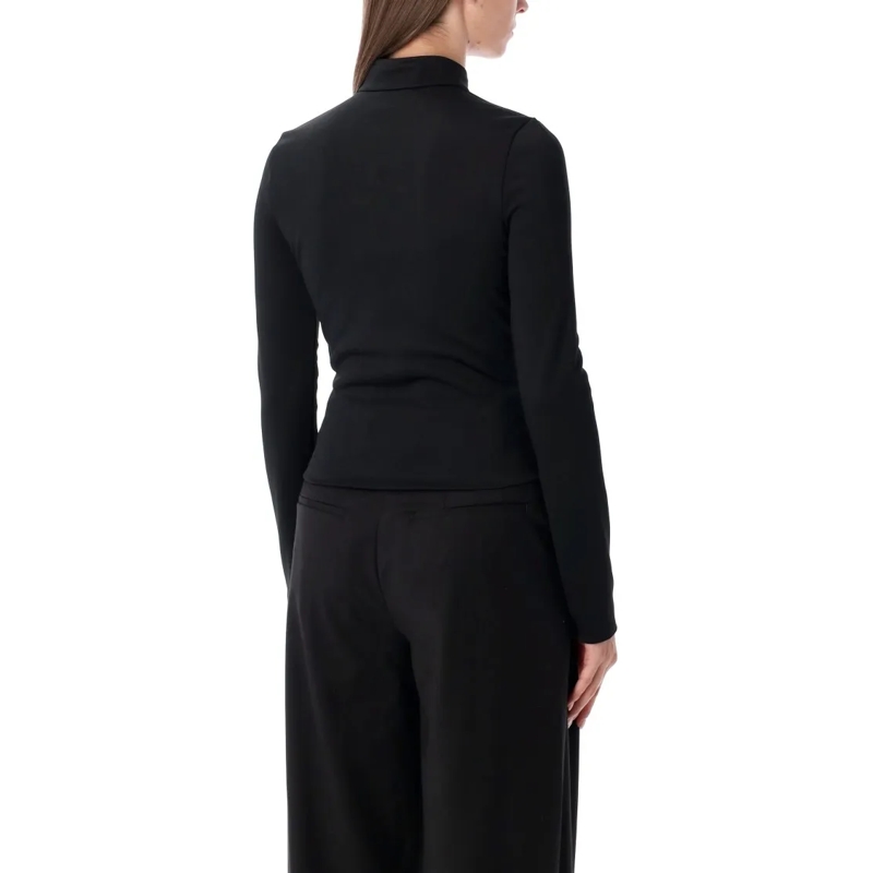 Courrèges Overgangsjas Jersey Zip Jacket Black