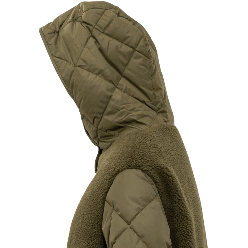Herno Parka Herno Parka Verde con Dettagli in Shearling grün(Image 4)