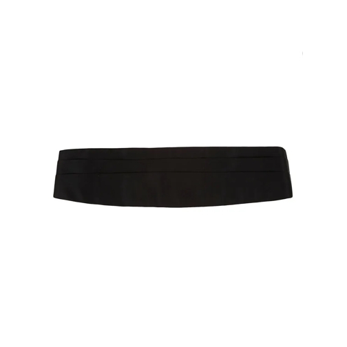 Valentino Gürtel Silk Cummerbund Black