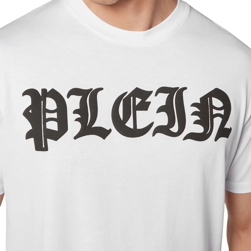 Philipp Plein T-Shirt T-Shirt Gothic Plein weiss(Image 5)
