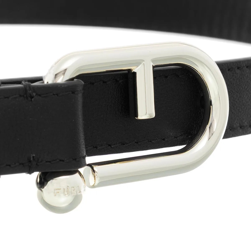 Furla Dünner Gürtel Furla Nuvola Fixed Belt H2 Nero(Image 4)