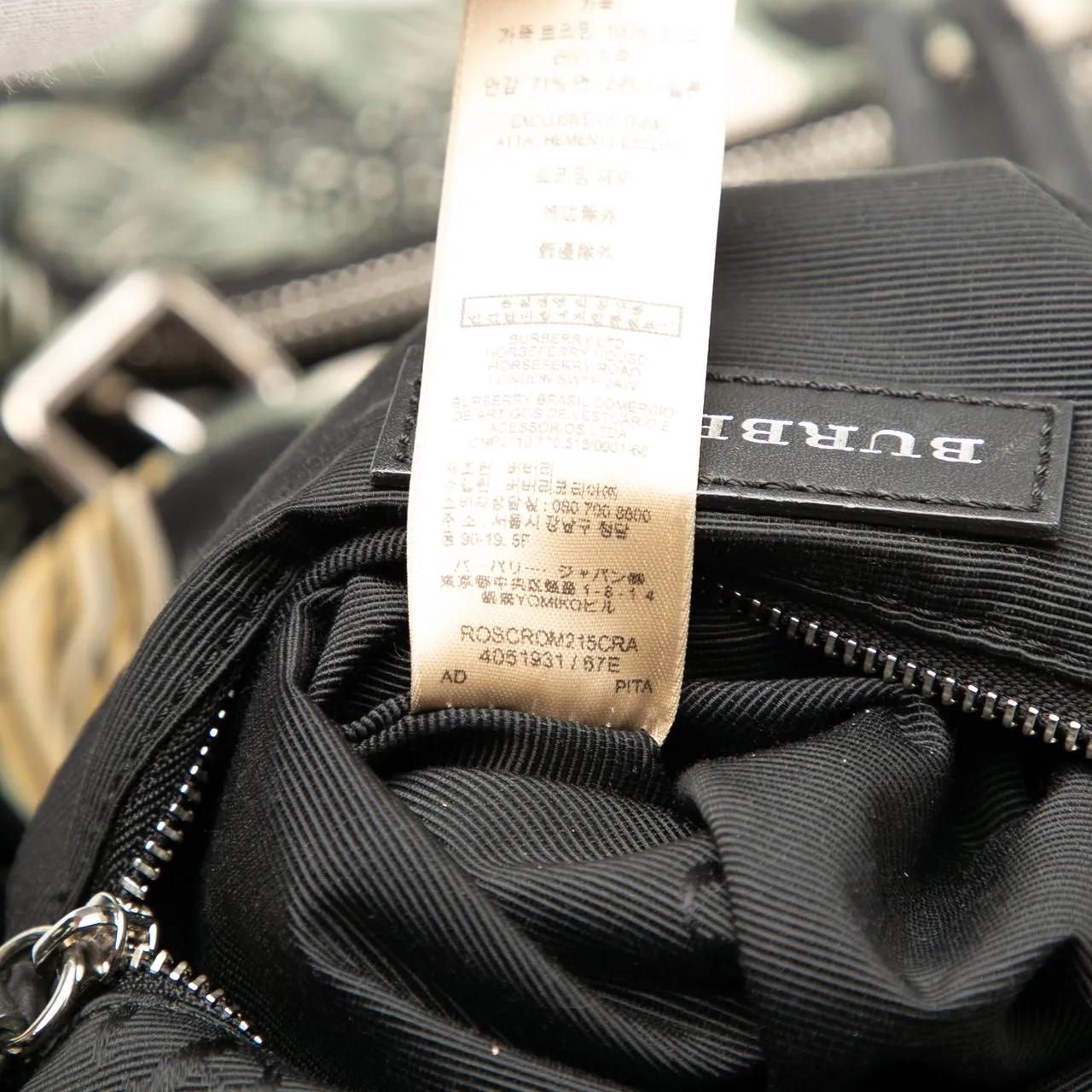 Thumbnail - Burberry Rucksäcke - Nylon Graffiti Rucksack Backpack - Gr. unisize - in Grün - für Damen