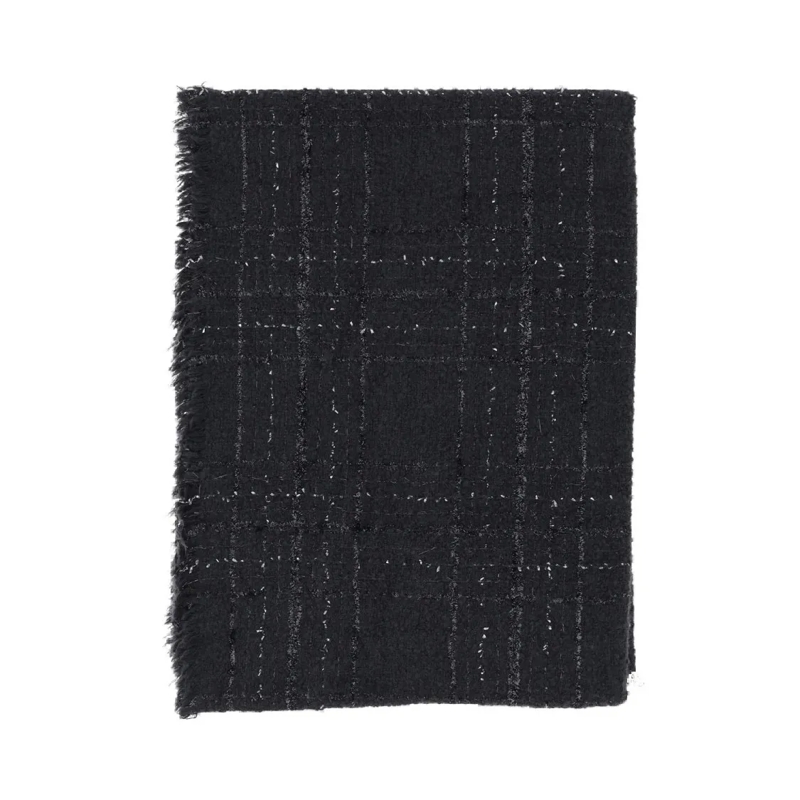 Faliero Sarti Écharpe légère Adrienne Wool Blend Scarf Black
