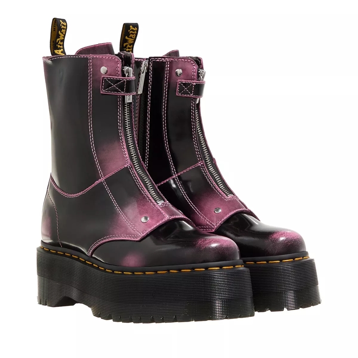 Black and pink doc martens on sale