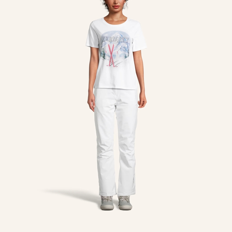 Princess goes Hollywood Bluse T-Shirt mit Schmucksteinen weiss(Image 2)