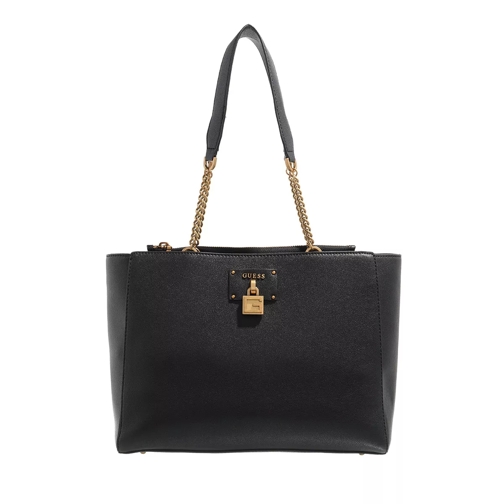 Guess Centre Stage Society Tote Black Tote