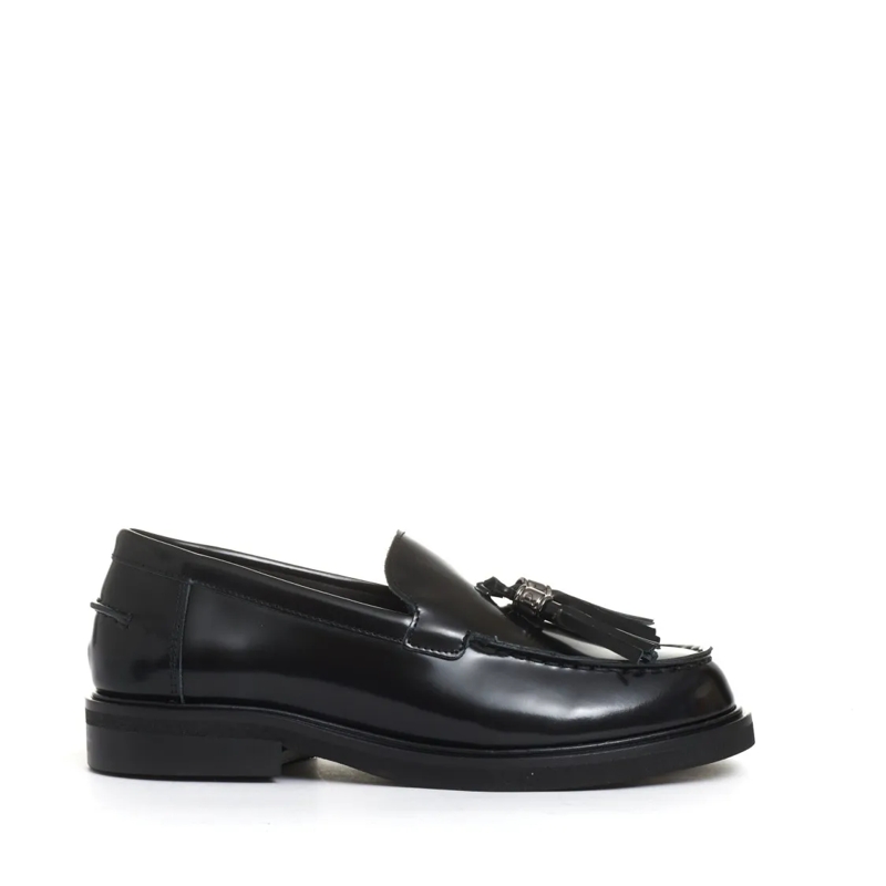 Poesie Veneziane Ballerines Black Tassel Loafer Black