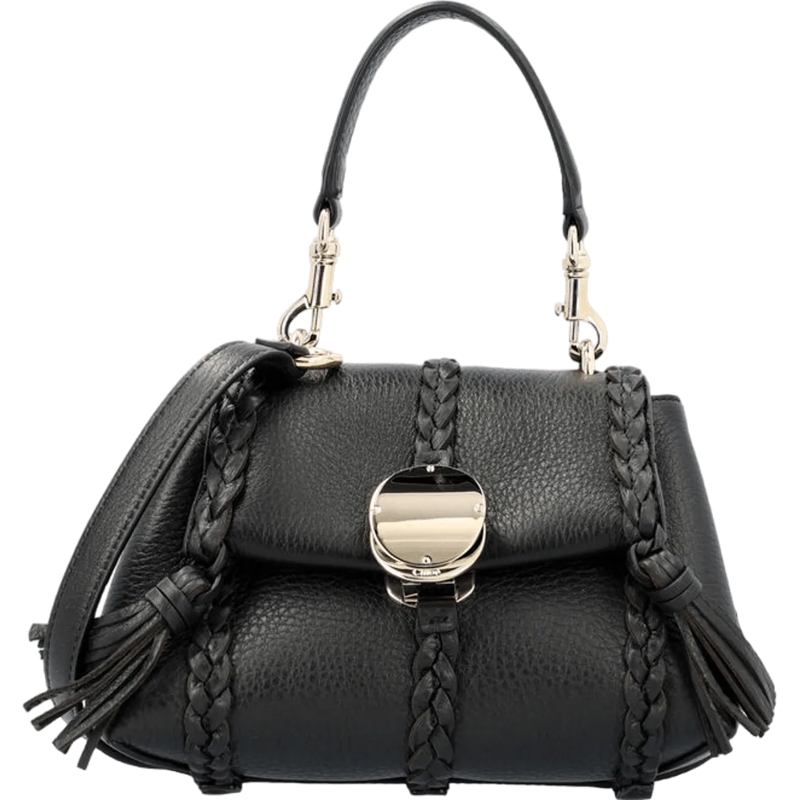 Chloé Schultertasche Borsa Penelope nera schwarz