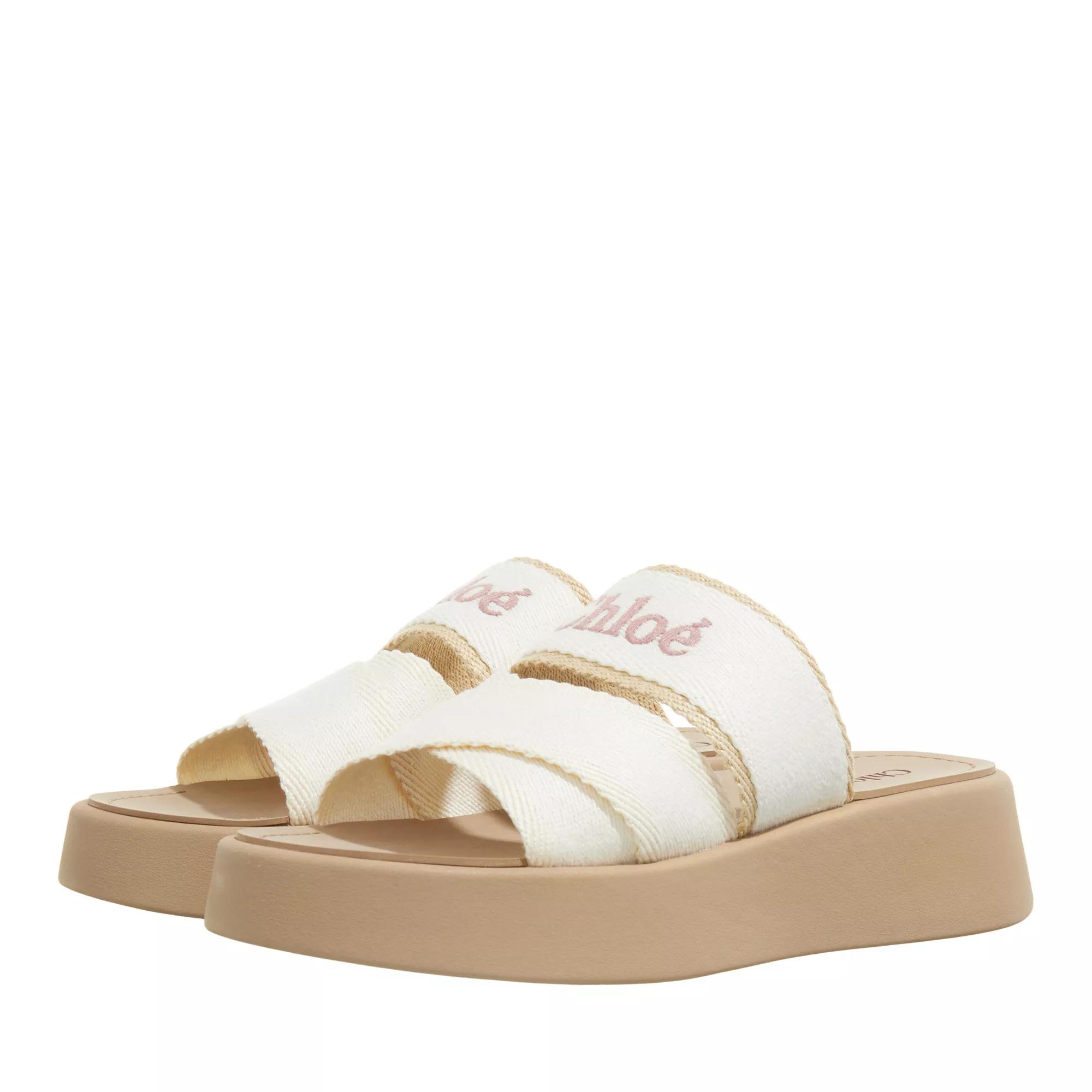 Chloé Slipper & Pantoletten - Mila - Gr. 41 (EU) - in Creme - für Damen