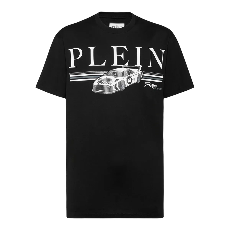 Philipp Plein T-Shirt T-Shirt Racing weiss