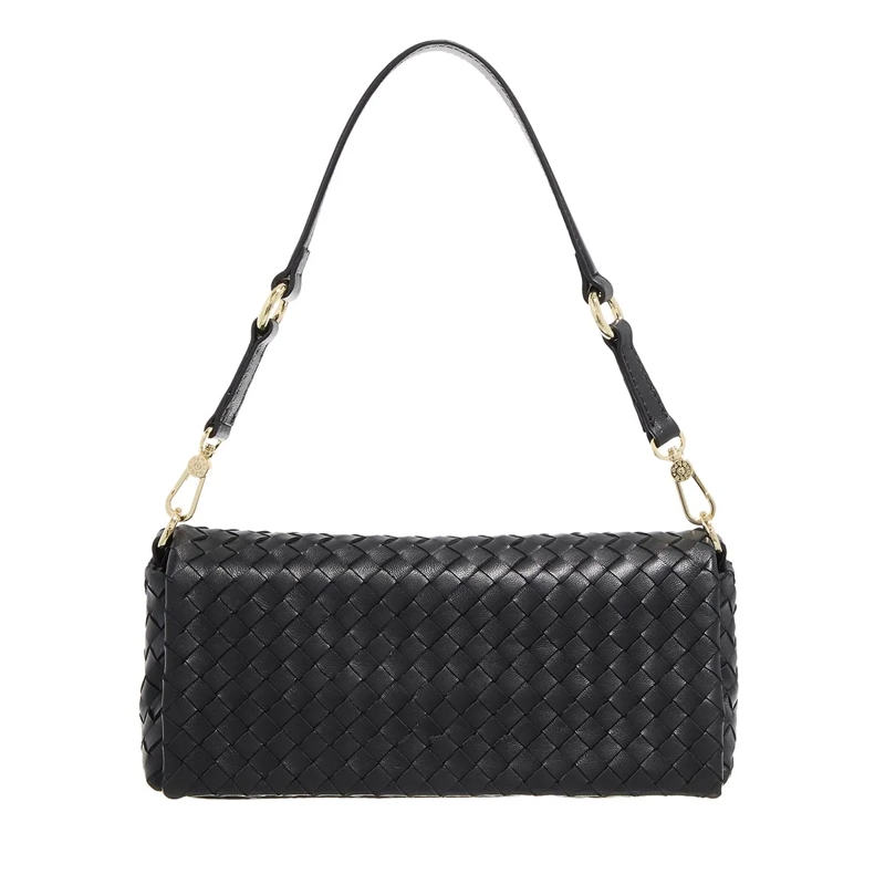 Abro Schultertasche Schultertasche Mila/ Black/Gold  Black/Gold