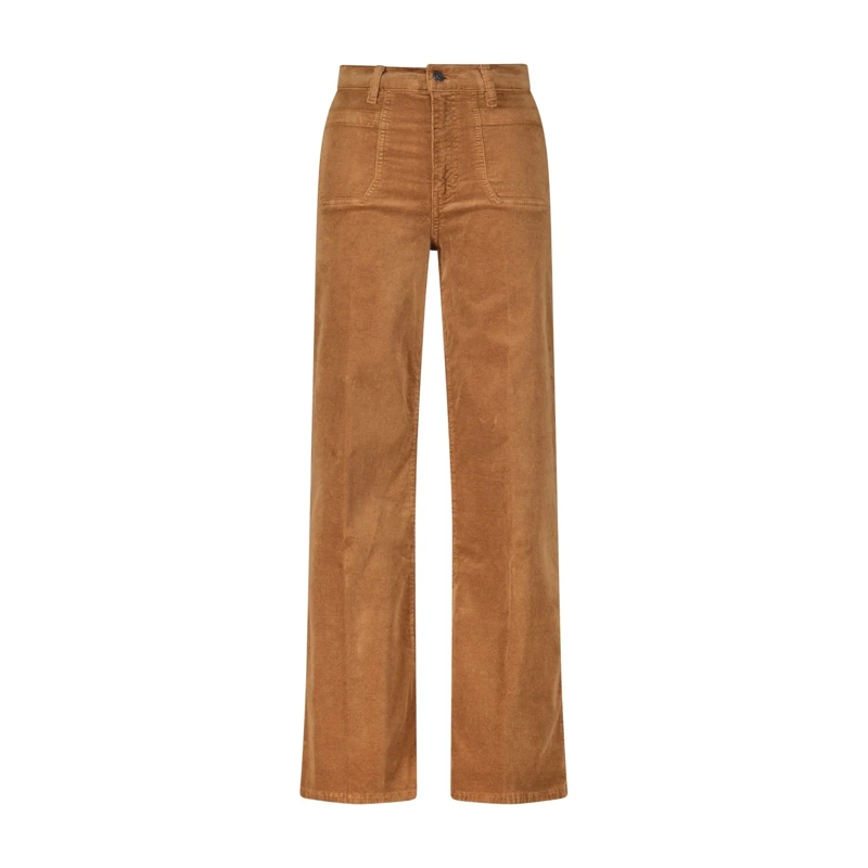 FRAME Pantalons décontractés Cordhose Le Slim Palazzo Braun