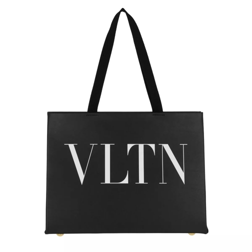Valentino Garavani VLTN Shopper Bag Nero Rymlig shoppingväska