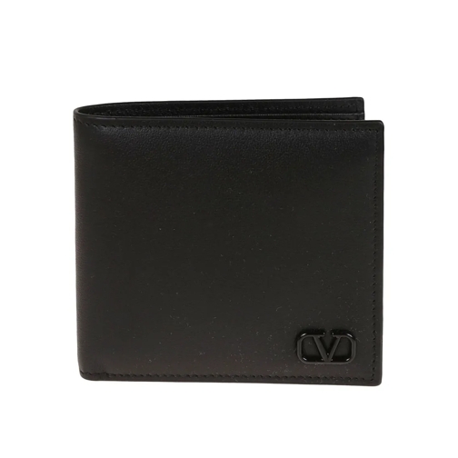 Valentino Geldbörse Billfold Wallet Only Card Mini Vlogo Signature Black