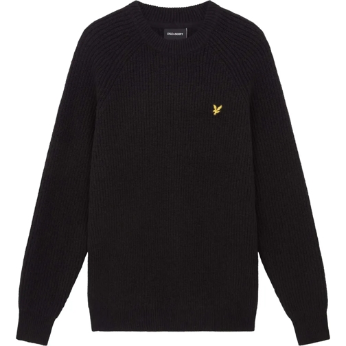 LYLE & SCOTT Weste Lyle&scott Truien Zwart Kn1701v Z865 schwarz