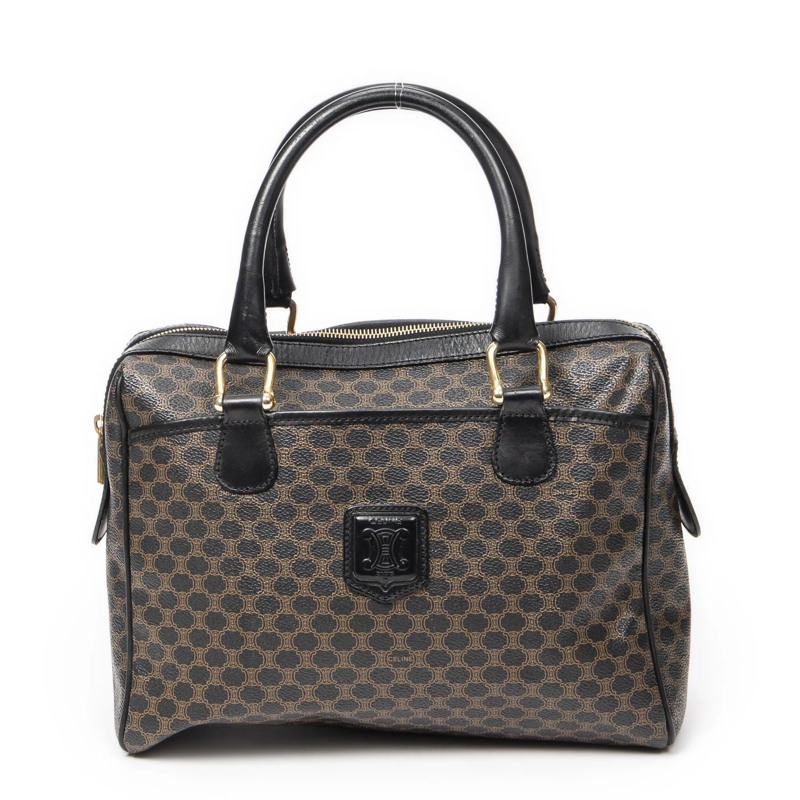 Celine Crossbody Bag Small Boston schwarz