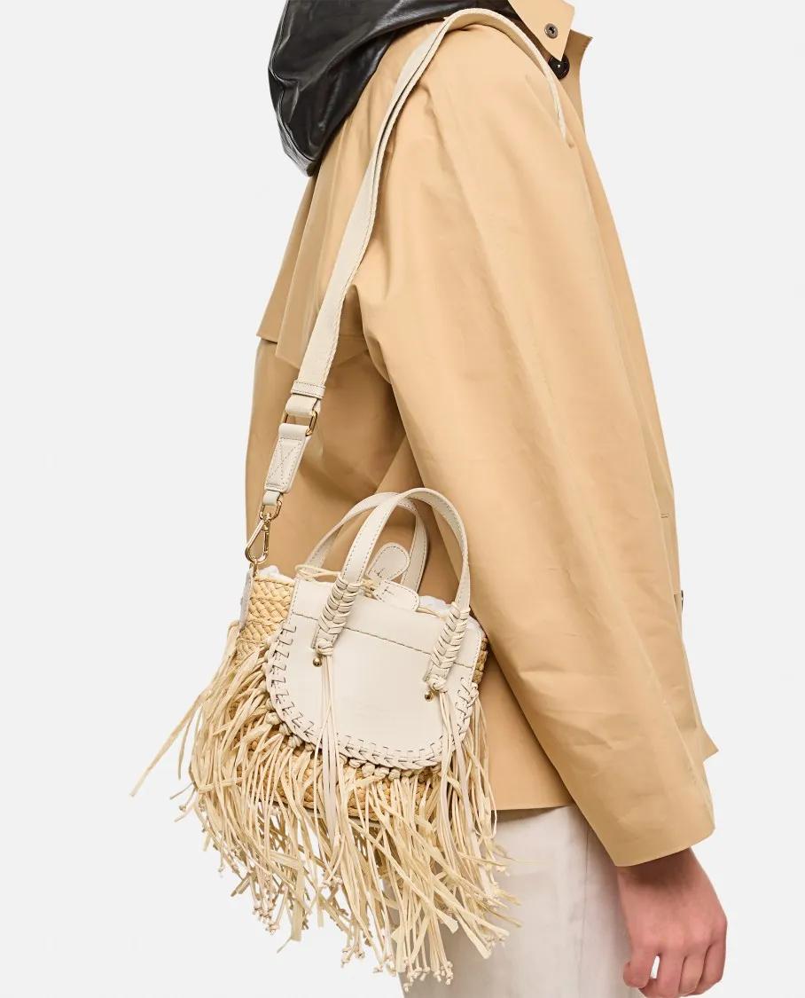 Cuba Lab Crossbody bags Habanera Leather Handbag in beige