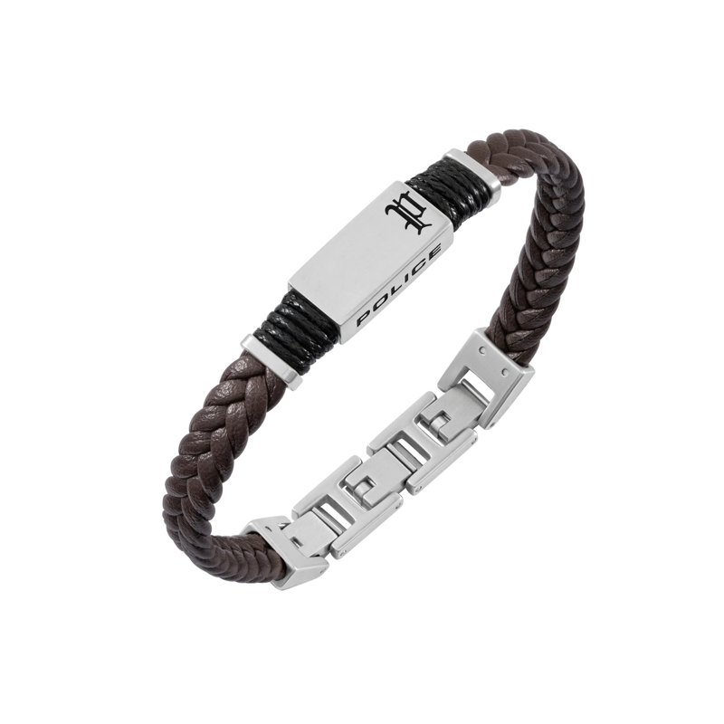 Police Armband Armband Ridgecord- Herrenarmband- Farbe: braun braun