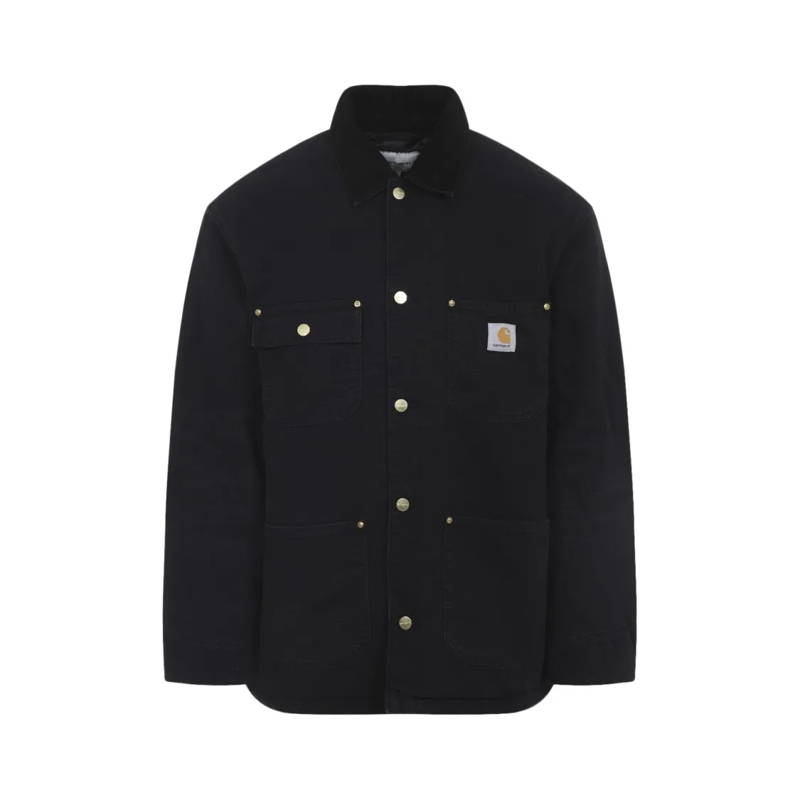 Carhartt Wip  Structured Organic Cotton Casual Jacket Black