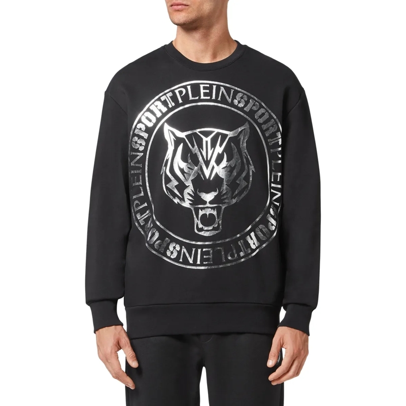 Plein Sport Top Sweatshirt Tiger schwarz(Image 3)