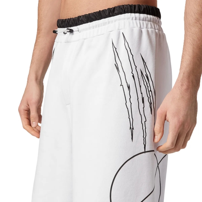 Plein Sport Shorts Shorts Scratch weiss(Image 5)